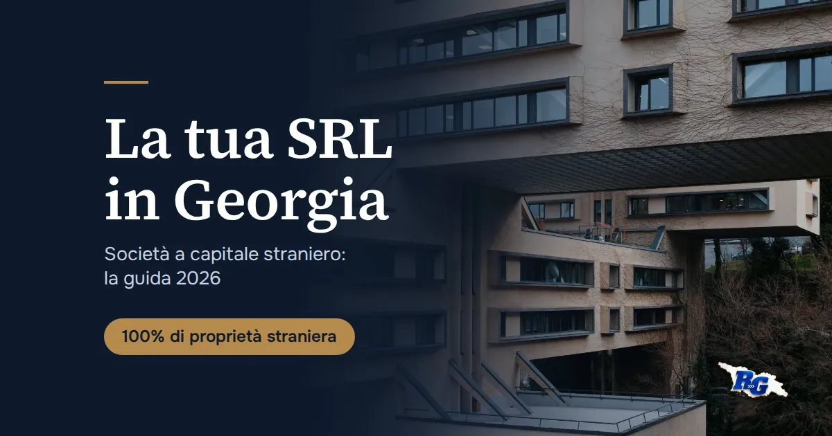 SRL in Georgia con soci stranieri: guida completa 2026