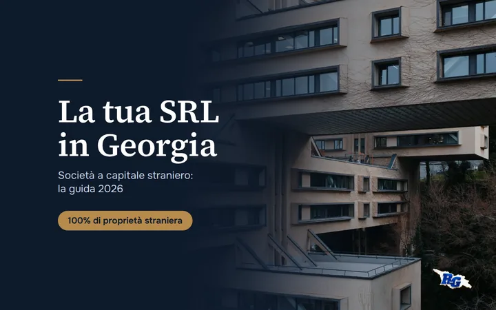 SRL in Georgia con soci stranieri: guida completa 2026